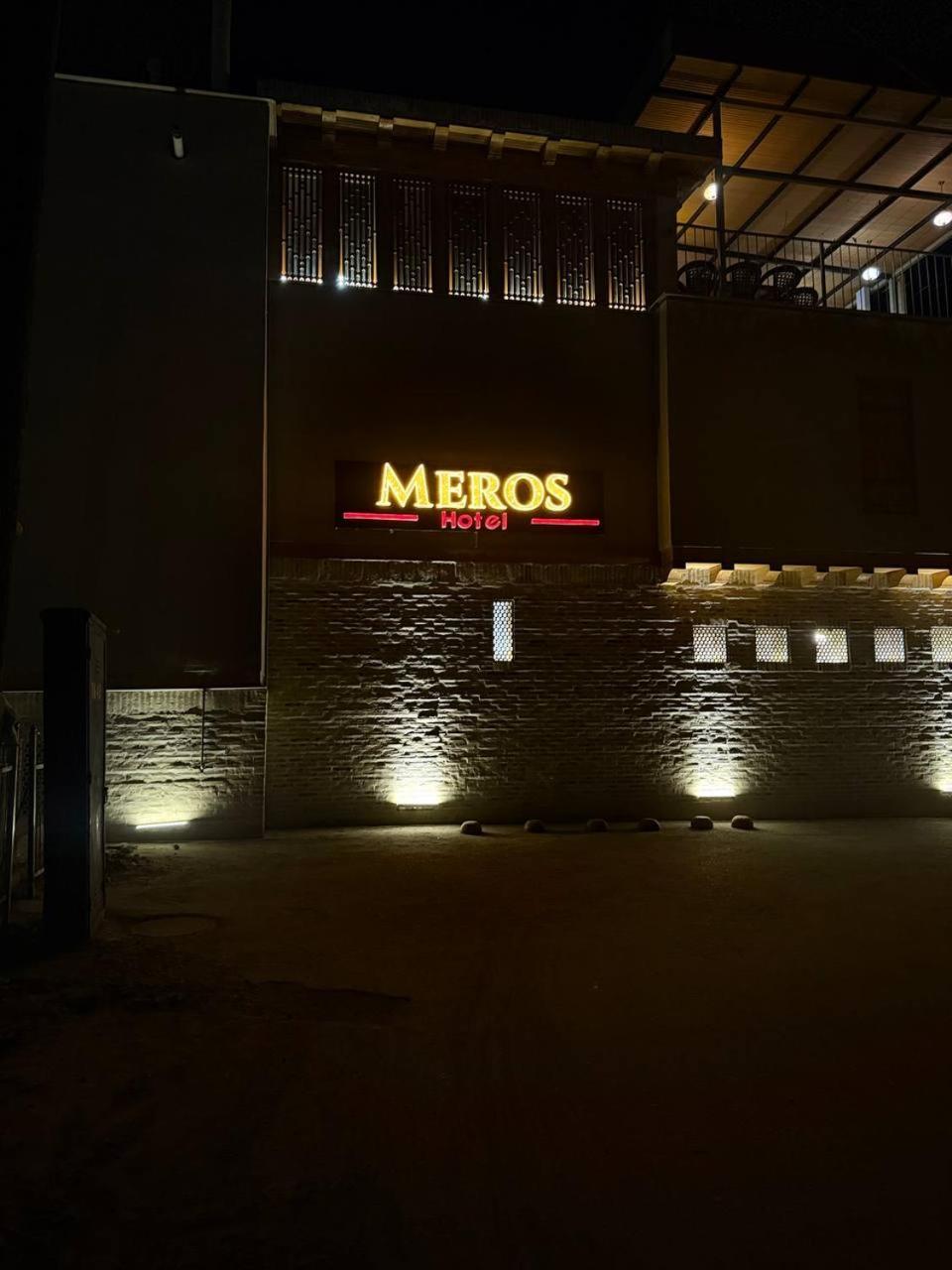 Meros Hotel Bukhara Exterior foto